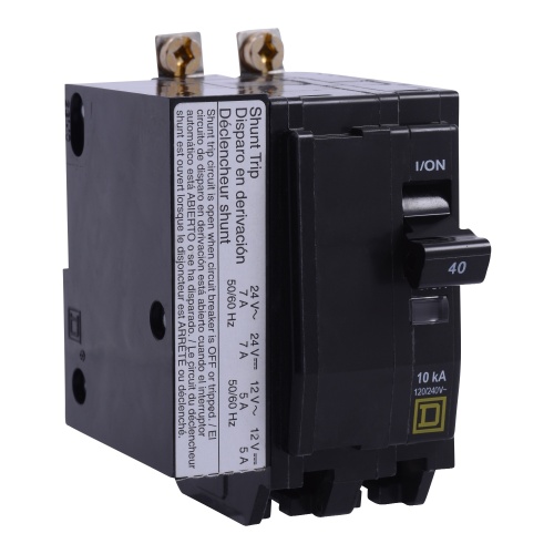 Schneider Electric QOB2701042 - QO Miniature circuit-breaker, 70 Amp, Two Pole, 10 kA, 120/240 VAC