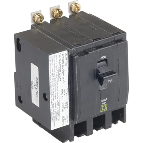 Schneider Electric QOB3701021 Mini circuit breaker, QO, 70A, 3 pole ...