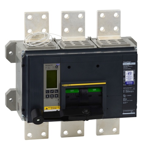 Schneider Electric RJF36160CU64AE1 - PowerPact R Circuit breaker, 1600 Amp, Three Pole, 35 kA, 600 VAC