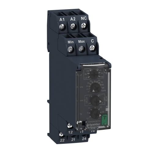 Schneider Electric RM22LA32MR Modular liquid level control relay, 8 A, 2 CO, 24…240 V AC/DC