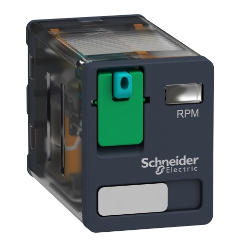 Schneider RPM21JD Square D Zelio Plug-In Ice Cube Relay 12 VDC 15A 2PDT