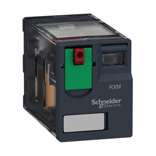 Schneider Electric RXM2AB1E7 Miniature plug-in relay, 12 A, 2 CO, 48 V AC