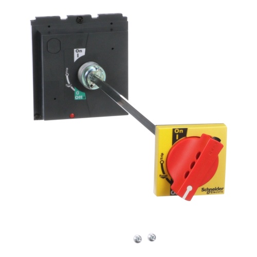 Schneider Electric S32600 Rotary handle, PowerPact L, door mounted, red on yellow bezel