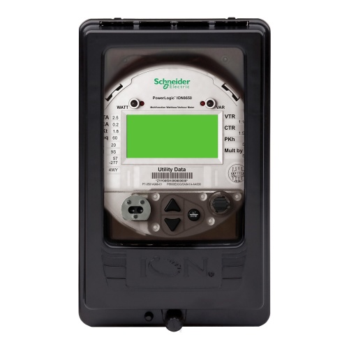 Schneider Electric S8650A4C0H6C7B0A ION8650 meter 128MB, FT21 panel, 120VAC/160VDC 60Hz