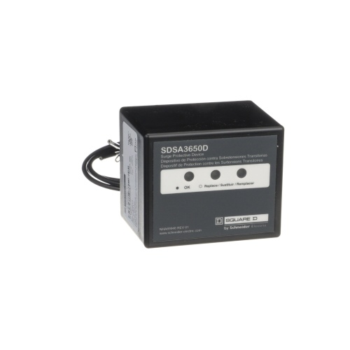 Schneider Electric SDSA3650D Surge Protection Device - 600 VAC delta, 3-wire, NEMA 4X, 200 kA SCCR