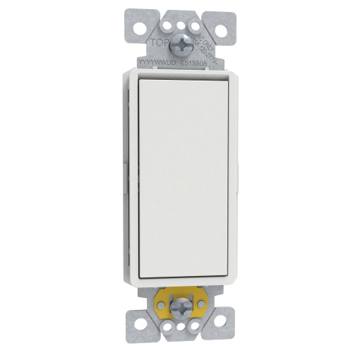Schneider Electric SQR14141WH Switch, X Series, 15A, single pole, 4 way, white