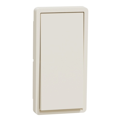 Schneider Electric SQR16100LA - Rocker, X Series, for switch, light almond, matte finish, 10 pcs