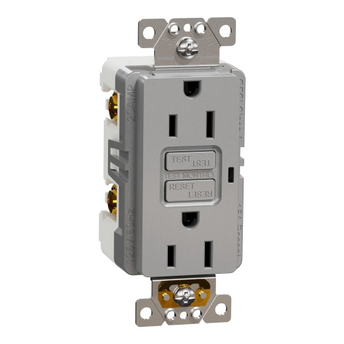 Schneider Electric SQR51101GY - Socket-outlet, X Series, 15A, decorator ...