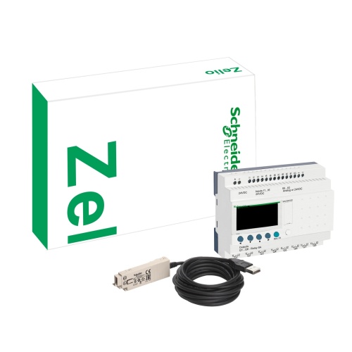 Schneider Electric SR2PACKFU compact smart relay Zelio Logic - “discovery” pack - 12 I O - 100..240V AC