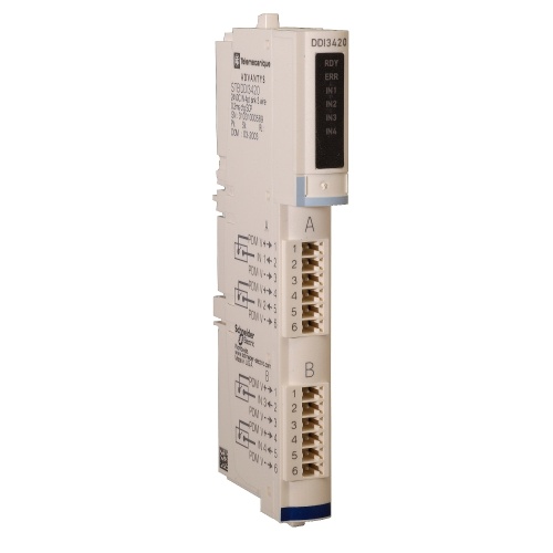 Schneider Electric STBDDI3420K - digital input kit, Modicon STB, standard, 24V DC, 4 I