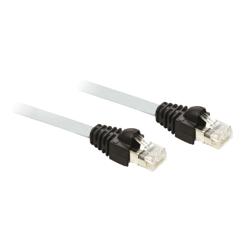 Schneider Electric TCSECE3M3M1S4 Ethernet ConneXium cable - shielded twisted pair - 2 x rugged RJ45 - CE - 1 m