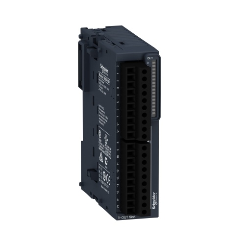 Schneider Electric TM3DQ16U Modicon TM3 - 16 outputs transistor NPN (screw)