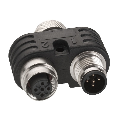 Schneider Electric TM7ACYC - CANopen Y connector, Modicon TM7, CAN bus 2 x M12