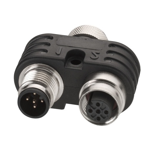 Schneider Electric TM7ACYC - CANopen Y connector, Modicon TM7, CAN bus 2 x M12