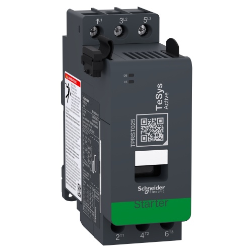 Schneider Electric TPRST025 Direct online starter, TeSys island Non-Reversing, 30A AC-1, 25A AC-3, 11kW / 15HP