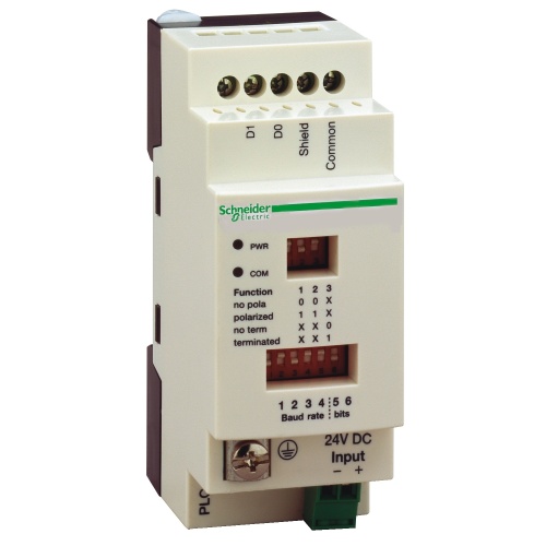 Schneider Electric TWDXCAISO serial link tap isolation box - for PLC Twido - screw terminal block - 2 RJ45