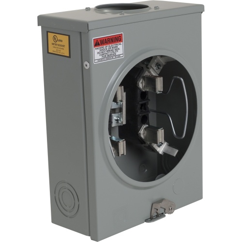 Schneider Electric UFHTRS101B Meter Socket - 100 Amp, 4 Jaws, NEMA 3R