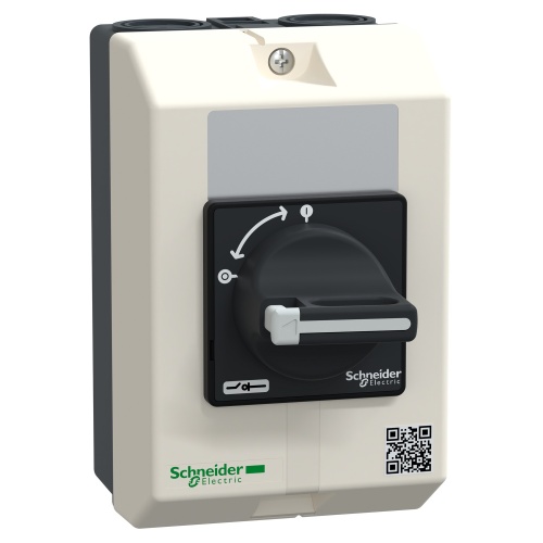 Schneider Electric VBF01GE TeSys Vario enclosed, main switch disconnector, 16A, IP65