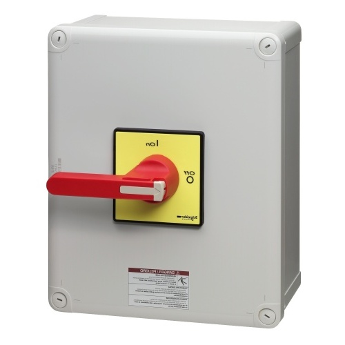 Schneider Electric VC5GUN TeSys Vario enclosed, emergency switch disconnector, 100A, UL/CSA, long handle