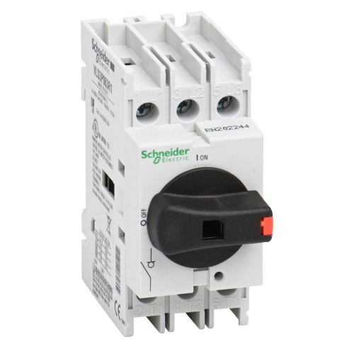 Schneider Electric VLS3P063R1 TeSys VLS - Body switch disconnector - 3 poles - 63 A - on DIN rail - size 1