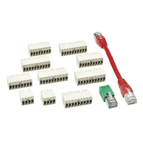Schneider Electric VW3E6004 Complete connector set for PacDrive LMC Eco controllers,cable