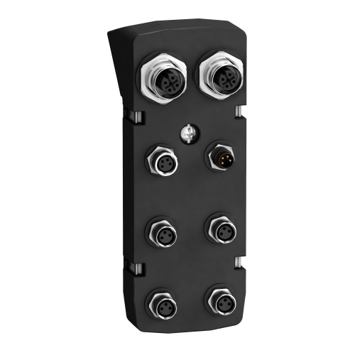 Schneider Electric VW3M9106 Connector module, Lexium 32i, Ethernet M12;4 Inputs M8 Source, STO