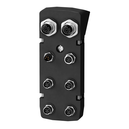 Schneider Electric VW3M9106 Connector module, Lexium 32i, Ethernet M12;4 Inputs M8 Source, STO