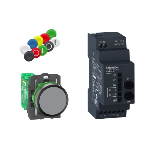 Schneider Electric XB5RFA02 Pack 22mm XB5R programble receiver AC/DC
