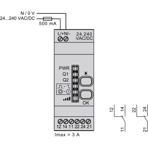 Schneider Electric XB5RMA04 Pack SPS - XB5 - plastic handy box - progammable receiver - 24..240 V AC/DC