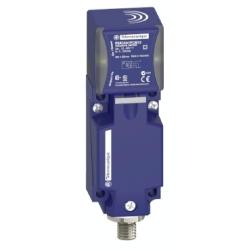 Schneider XS8C4A4PCM12 0 - 32 mm Discrete,DC Non flush mountable Inductive proximity sensor