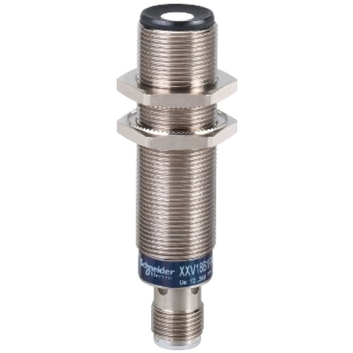 Schneider XXV18B1PAM12 Diffuse,Cylindrical Discrete 12 - 24 VDC with reverse polarity protection Ultrasonic sensor