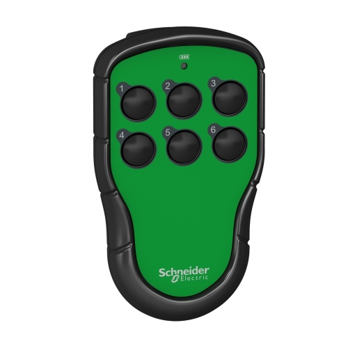 Schneider Electric ZART06 Transmitter, Harmony pocket remote, 6 single-step push buttons