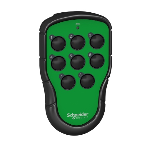 Schneider Electric ZART08 Transmitter, Harmony pocket remote, 8 single-step push buttons