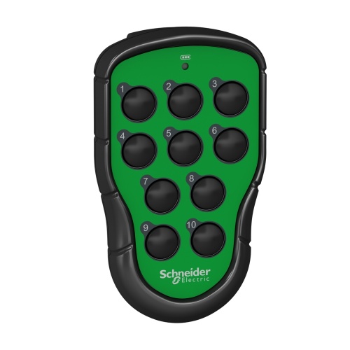 Schneider Electric ZART10 Transmitter, Harmony pocket remote, 10 single-step push buttons