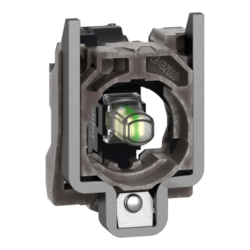 Schneider Electric ZB4BV18G1 white flashing Light Module with body/fixing collar integral LED 110...120V