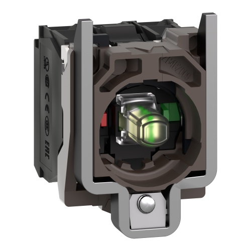 Schneider Electric ZB4BW0B15 white Light Module with body/fixing collar with integral LED 24V 1NO+1NC