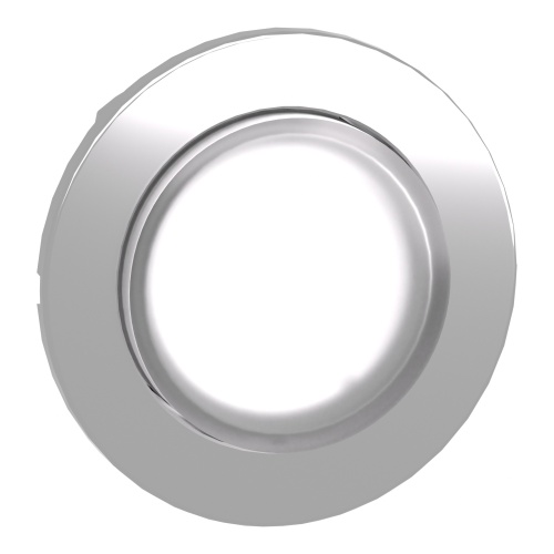 Schneider Electric ZB4FW113 flush mounted white projecting illuminated pushbutton head for integral LED