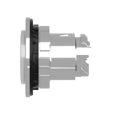 Schneider Electric ZB4FW113 flush mounted white projecting illuminated pushbutton head for integral LED