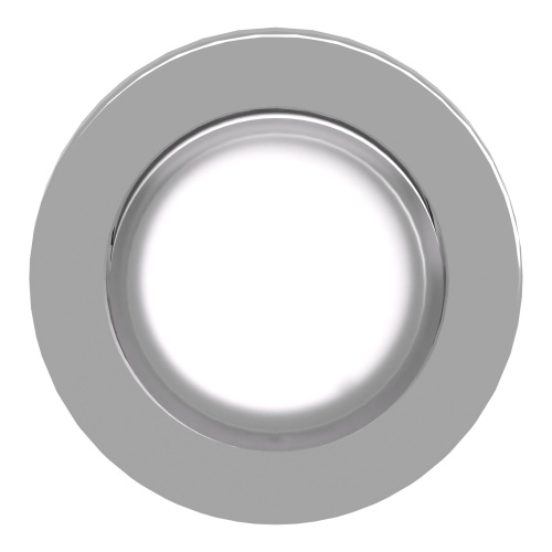 Schneider Electric ZB4FW113 flush mounted white projecting illuminated pushbutton head for integral LED