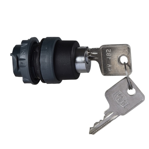 Schneider Electric ZB5AFDA key-operated pushbutton head Ø22 push-turn release Dom 4A185