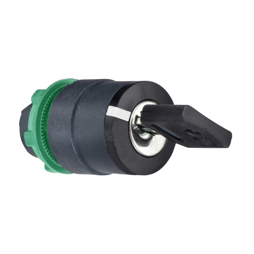 Schneider Electric ZB5AG6 selector switch head Ø22 2-position spring return Ronis 455