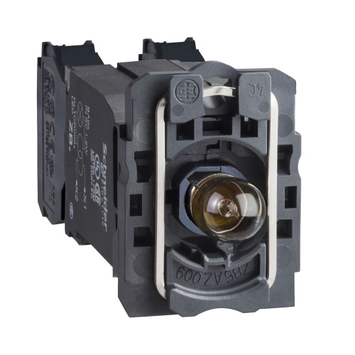 Schneider Electric ZB5AW035 Light Module with body/fixing collar with BA9s incandesc. bulb 110...120V 1NO+1NC