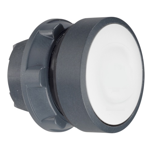Schneider Electric ZB5AW31 white flush illuminated pushbutton head Ø22 spring return for BA9s bulb