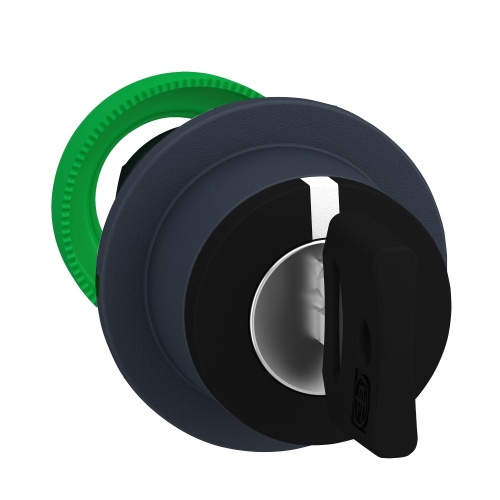 Schneider Electric ZB5FG3D flush mounted selector switch head key 8D1 3 pos stay put