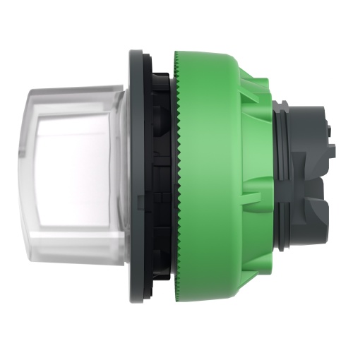 Schneider Electric ZB5FK1213 flush mounted white illuminated selector switch head 2 pos stay put