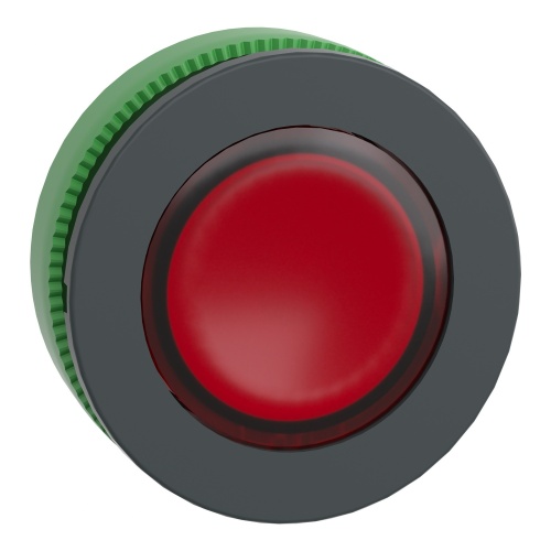 Schneider Electric ZB5FW343 flush mounted red flush caps illuminated pushbutton head for integral led