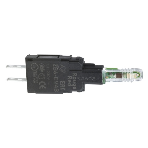 Schneider Electric ZB6EM4B red Light Module with body/fixing collar with integral LED 230 - 240V
