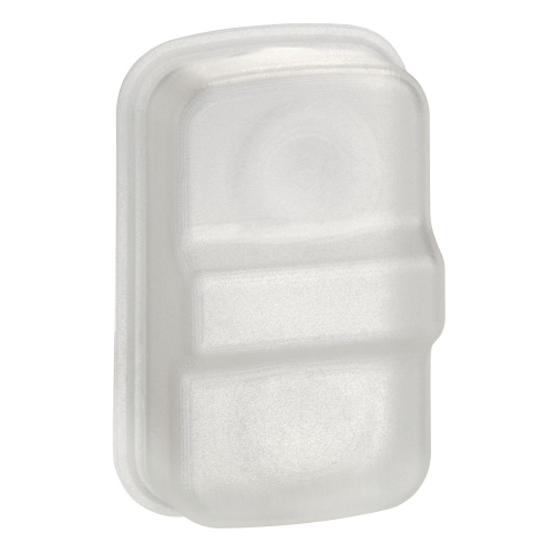 Schneider Electric ZBA709 Silicone boot for triple-headed push button Ø22, clear