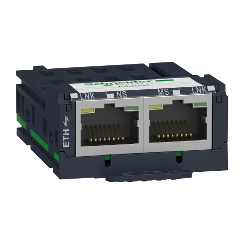 Schneider Electric ZBRCETH Modbus TCP communication module for ZBRN1, 2 Ethernet RJ45 connectors
