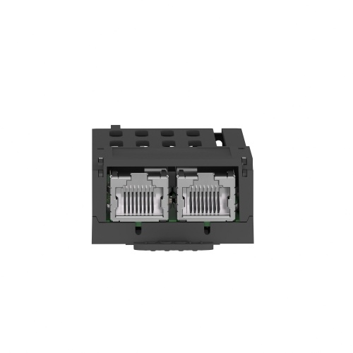 Schneider Electric ZBRCETH Modbus TCP communication module for ZBRN1, 2 Ethernet RJ45 connectors